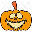 Carved Pumpkin Pumpkin Face Halloween Decoration アイコン