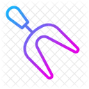 Carving Fork Prong Carving Icon