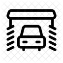 Carwash Cleaning Vehicle Icon