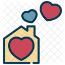 Casa Coracao Amor Icon