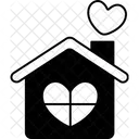 Casa Amor Coracao Amor Dia Dos Namorados Ícone