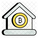 Casa bitcoin  Ícone