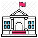 Arquitectura Gobierno Estados Unidos Icono