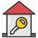 Casa Clave Seguridad Icono