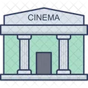 Casa De Cinema Filme Entretenimento Ícone