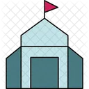 Casa club de golf  Icono