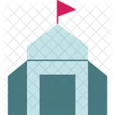 Casa club de golf  Icono
