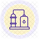 Casa De Descarocamento De Algodao Algodao Descarocamento Ícone
