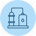 Casa De Descarocamento De Algodao Algodao Descarocamento Ícone