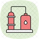 Casa De Descarocamento De Algodao Algodao Descarocamento Ícone