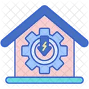 Casa de baja energía  Icono