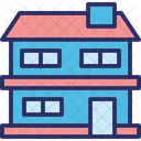 Casa de dos pisos  Icono