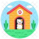 Casa Para Gatos Casa Para Gatos Residencia Para Gatos Icono