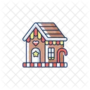 Casa de gengibre  Ícone