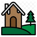 Casa de invierno  Icono
