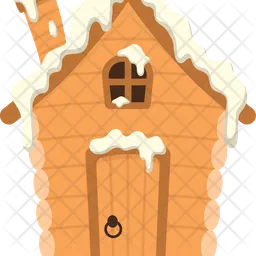Casa de nieve  Icono