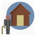 Casa de repouso  Ícone