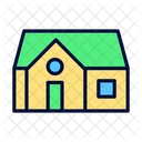Casa de una sola planta  Icono