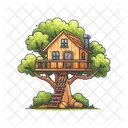 Casa Del Arbol Logotipo Redes Sociales Icono