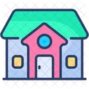 Casa Dos Sonhos Casa De Familia Casa De Amor Ícone