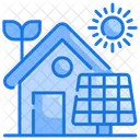 Casa ecológica  Icono