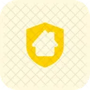 Casa escudo  Icono