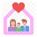 Casa familiar  Icono