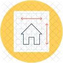 Casa Plan Construccion Icono