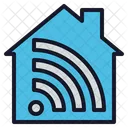 Casa Inteligente Wi Fi Ícone