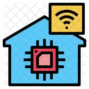 Casa Ai Wi Fi Ícone