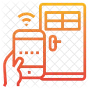 Casa Inteligente Internet Das Coisas Fechadura Com Chave Ícone