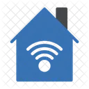 Casa Inteligente Wi Fi Domestico Internet Ícone