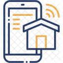 Casa Inteligente Controle Automacao Residencial Ícone