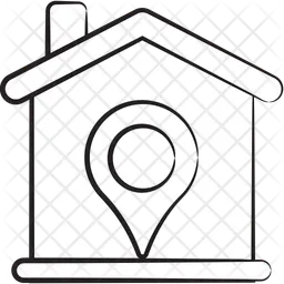 Localização da casa  Ícone