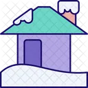 Casa nevada  Ícone