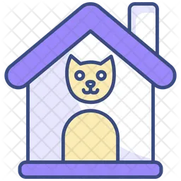 Casa del gato  Icono