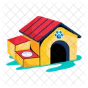 Casa Para Perros Hogar Para Perros Refugio Para Perros Icono