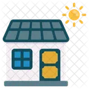 Casa solar  Ícone