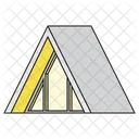 Casa Triangulo Triangulo Casa Ícone