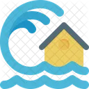 Casa Tsunami Mar Casa Icon