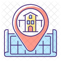 Ubicación de la casa  Icono