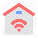 Wi Fi Domestico Casa Inteligente Wi Fi Ícone