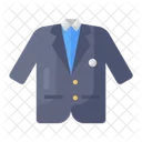 Casaco Uniforme Blazer Jaqueta Ícone