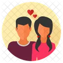 Casais Adoraveis Casal Amor Icon