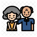 Casal De Idosos Casal Casamento Ícone