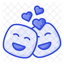 Casal romantico Emoji Ícone