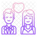 Casal romantico  Icon