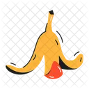 Casca de banana  Ícone