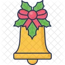 Cascabel Baya De Navidad Campana De Navidad Icon