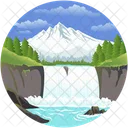 Cascada Rio Arbol Icon